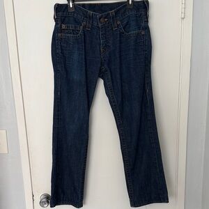 True Religion Dark Blue Bootcut Jeans